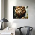 thumbnail image 4 of Patifu Lion Mane Forest Canvas Prints Wall Art Home Decor 20x16in, 4 of 6
