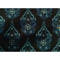 thumbnail image 4 of oneOone Cotton Poplin Black Fabric Leaves & Floral Block Quilting Supplies Print Sewing Fabric By The Yard 42 Inch Wide, 4 of 4