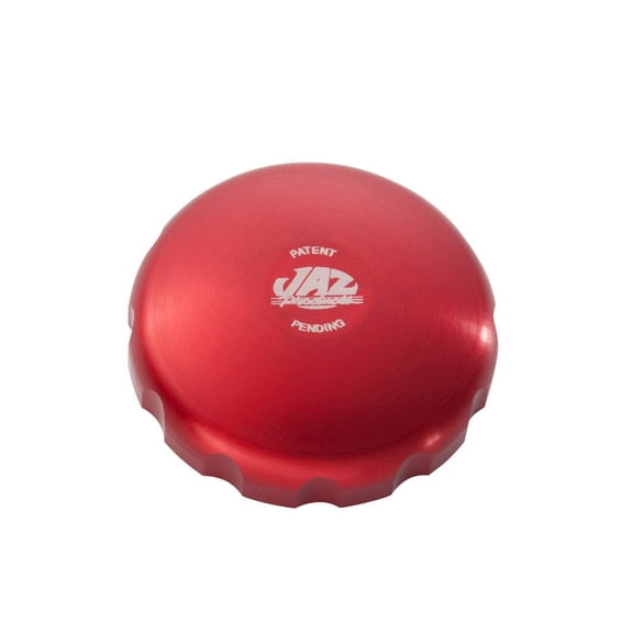 Jaz 2-5/8 Billet Twist Fuel Cap - Red Anodized