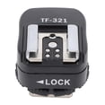 thumbnail image 1 of TF 321 Hot Shoe Adapter with PC Port Flash Hot Shoe Mount Adapter for EL Series Flash Supports Center Point Triggering, 1 of 4