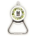 thumbnail image 1 of La Catedral de Notre Dame de Paris Francia Acero inoxidable Metal cerveza tapa sacacorchos, 1 of 3