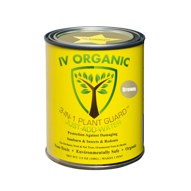 iv organic 100534573 3in1 plant guard brown, Walmart