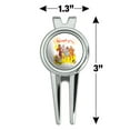 thumbnail image 4 of The Wizard of Oz Yellow Brick Road Golf Divot Repair Tool and Ball Marker, 4 of 6
