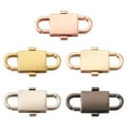thumbnail image 2 of 5 Colors Adjustable Alloy Chain Buckles for Chain Strap Bag Accessories Mixed Color 32x17x5mm Hole: 6x6mm 5pcs/box, 2 of 9