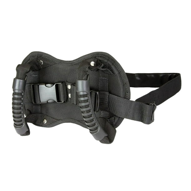 Puños De Cinturón De Oxford Duraderos Sunnimix Cinturón de seguridad de la motocicleta Negro