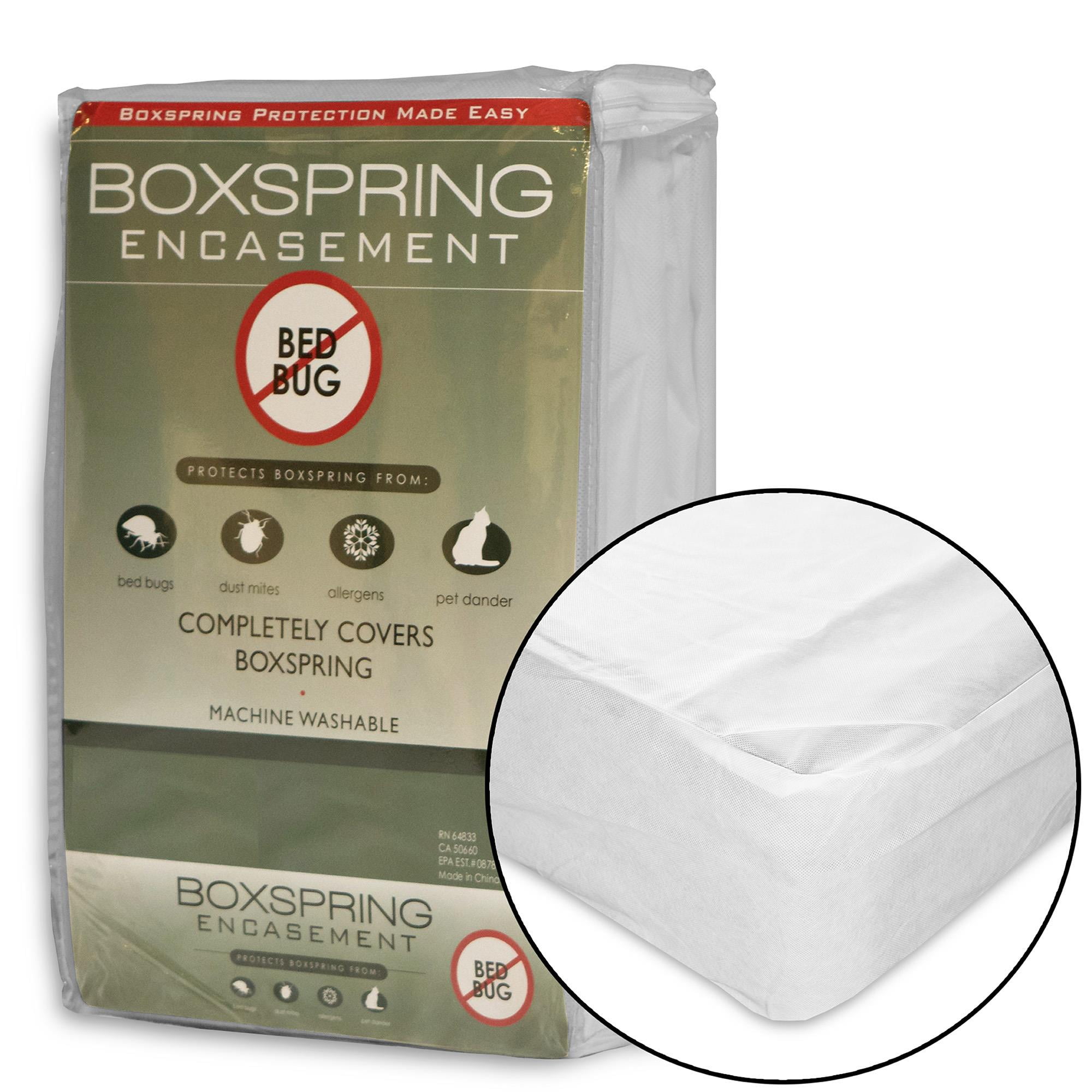 Fashion Bed Group Nonwoven Zippered Box Spring Encasement with Bed Bug