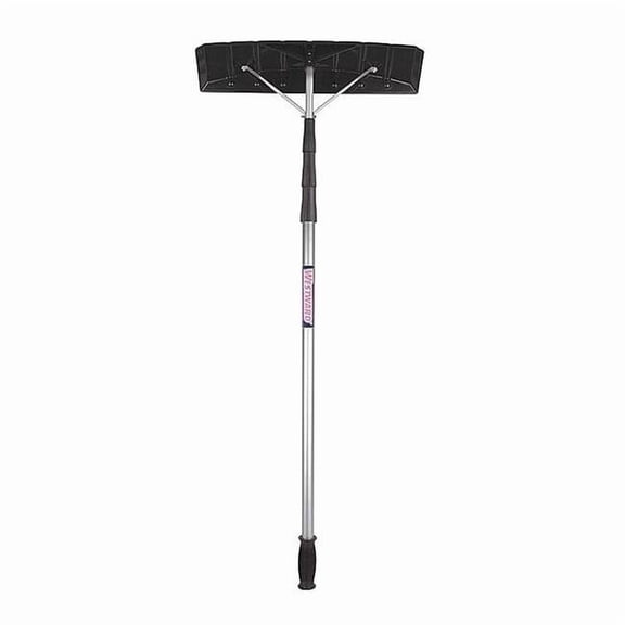 Roof Rake with 16 ft.L Aluminum Handle 12U486