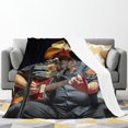 thumbnail image 2 of Manta de terciopelo ultra suave de Chris Stapleton, manta ligera para cama, regalo para cumpleaños, Navidad, Halloween, etc., 60 x 80 pulgadas, 2 of 8