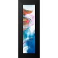 thumbnail image 2 of Silberhorn-Piller, Andrea 7x18 Black Modern Framed Museum Art Print Titled - Abstraction with pink V, 2 of 5