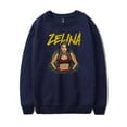 thumbnail image 4 of Zelina Vega Merch Crewneck Sweatshirts Cosplay Women Men Fashion Long Sleeve Stylish Y2K Design Top, 4 of 6