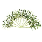 Erlandens 10pcs Artificial Olive Branches High Simulation Faux Olive Branches Adjustable, 10" Tall ( Vase Not Included )