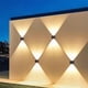 thumbnail image 1 of Solar Wall Light Outdoor Up-Down Lighting LED Lamp Solar Wall Washing Lights for Courtyard Garden Di, 1 of 5