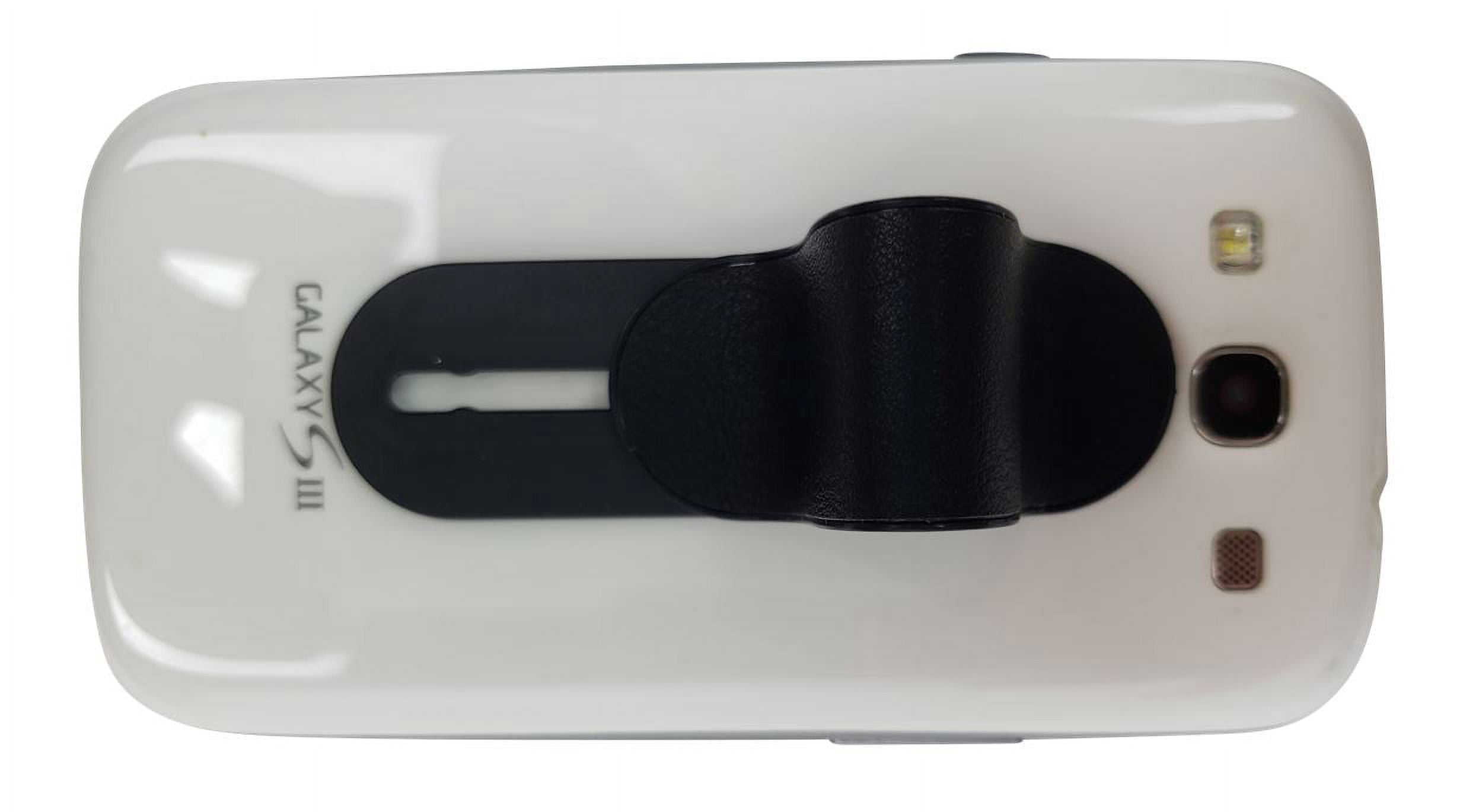 Novelty Max Black Phone Grip Strip – Single Count Pack/Leather Series