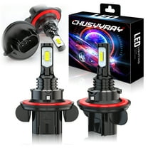 Fit for Chevy HHR 2006-2011 6000K White 2X Car LED Headlight Bulbs Combo Hi&Lo Beam
