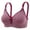 Hot Pink, variant on Hfnxid Women Bras Under $ 5.00,Woman's Embroidered Glossy Comfortable Breathable Bra Underwear No Rims
