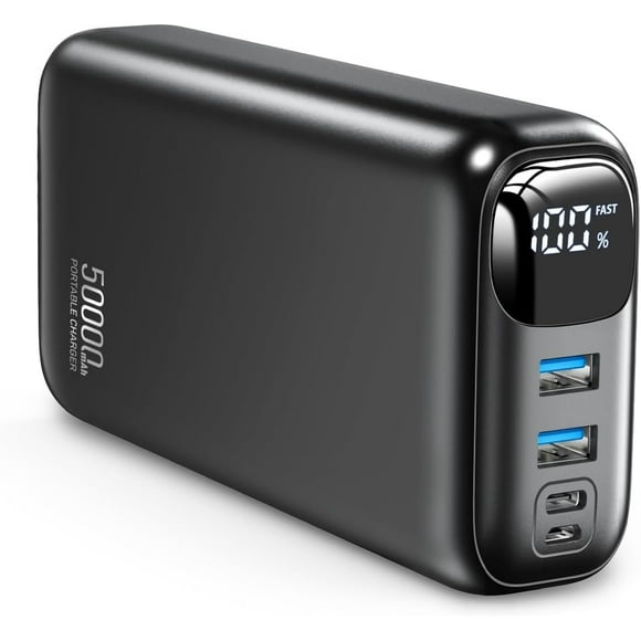 Power Bank OHOVIV 50000mAh 22.5W Carga Rápida USB-C
