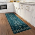thumbnail image 2 of Addison Rugs Indoor/ Outdoor Addison Yuma Southwest Motif Washable Area Rug 2'3" x 7'6" - Blue, 2 of 8