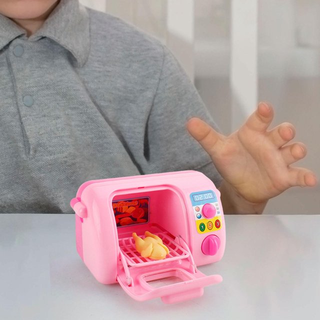 Accesorios de cocina de juguete Hugo horno en miniatura para desarrollar habilidades motoras finas