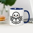 thumbnail image 4 of CafePress - Halloween Ghost Reading School - 11 oz Ceramic Mug - Novelty Coffee Tea Cup, 4 of 6