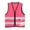 Pink, variant on Salzmann Children's High Visibility Safety Vest - 5 Colors - Ages 1-13 - Made with 3M Reflective Material