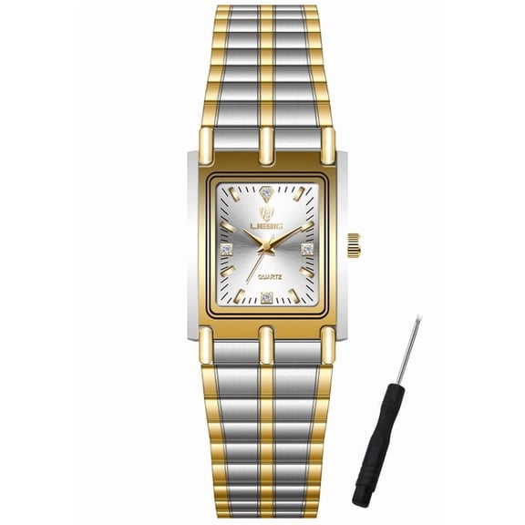 SKMEI Small Gold Watches for Women Easy Read Ladies Quartz Wrist Watch 3ATM Waterproof Fashion Luxury Female Womens Watch