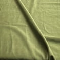 thumbnail image 2 of Olive Soft Velvet Fabric, 118 Inch. in Width, Ideal Material for Upholstery Coaches and Chairs, Drapery, Pillows, Slipcovers, Tablecloths, Sewing, DIY, Arts & Crafts Etc - Sample/Swatch, 2 of 3