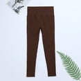 thumbnail image 5 of Sngxgn Winter Warm Lined Leggings Women,Thick Thermal Tights(Brown,M), 5 of 9