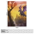thumbnail image 4 of HENGT Dragon Blanket Dragon Decor Throw Blanket Gifts for Girls Boys Dragon Lover Super Warm Soft Plush Lightweight Flannel Blanket Winter Couch Bedding Blanket for Kids Adults Men Women, 4 of 6