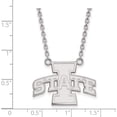 thumbnail image 2 of Sterling Silver S. Rh-P Logoart Iowa State University Large Pendant With Necklace (18 X 26) Made In United States ss007ias-18, 2 of 5