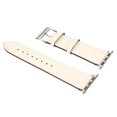 thumbnail image 5 of Correa de cuero para reloj inteligente, correa de repuesto Universal para reloj inteligente IWatch Series SE 8 7 6 5 4 3 2 1 38mm 40mm 41mm Beige, 5 of 5