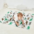 thumbnail image 2 of Colorful Dinosaurs Silhouettes Pattern Blanket,Comfortable Soft Lamb Wool Throw Blanket,All Season,Warm Lightweight Blankets for Sofa Bed Couch Living Room Chair,30"x40", 2 of 4