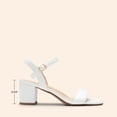 thumbnail image 2 of Sandalia DREAM PAIRS SDHS2412W Blanca con Tacón Bajo y Grueso de 5,7 cm, 2 of 8