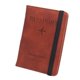 thumbnail image 5 of Funda protectora para pasaporte con bloqueo RFID para hombre y mujer. Marrón, 5 of 9