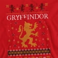 thumbnail image 2 of Harry Potter Gryffindor Ugly Christmas Unisex Adult Pull-Over Hoodie, 2 of 5