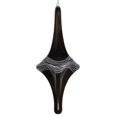 thumbnail image 1 of Vickerman MT194187D 12 in. Pewter Candy Glitter Drop Ornament, 1 of 2