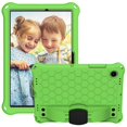 thumbnail image 1 of For Samsung Galaxy Tab A8 10.5 (2021) Honeycomb Texture Eva Anti-scratch Handle Kickstand Well-protected Tablet Cover - Black, 1 of 4