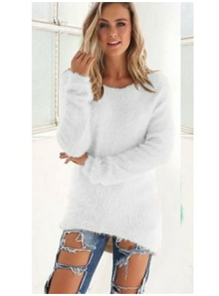 Fuzzy sweater from walmart deals