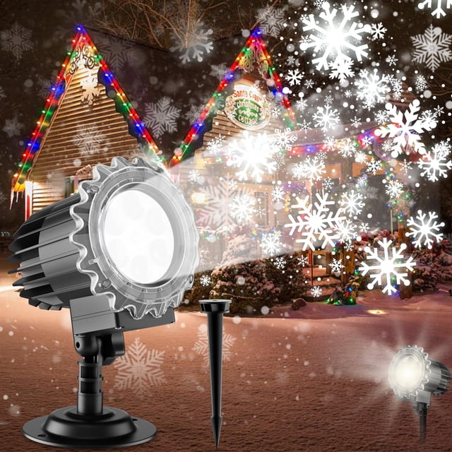 Proyector navideño Mueisytp Snowflake con mando a distancia