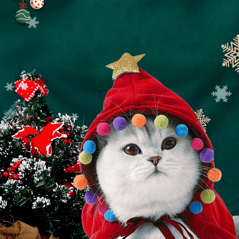 Santa claus cat clearance costume
