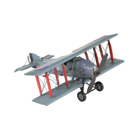 UPC: 0785853053426 | Vintage Style Decorative 1916 Bristol F28 Fighter Plane Gray