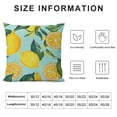 thumbnail image 5 of COMIO Lemon Pillow Covers Buffalo Plaid Home Love Decorative Throw Pillow Case Summer Fruit Cushion Cover Cushion Case for Home Office Farmhouse Indoor Outdoor Couch Sofa Bed, 5 of 5