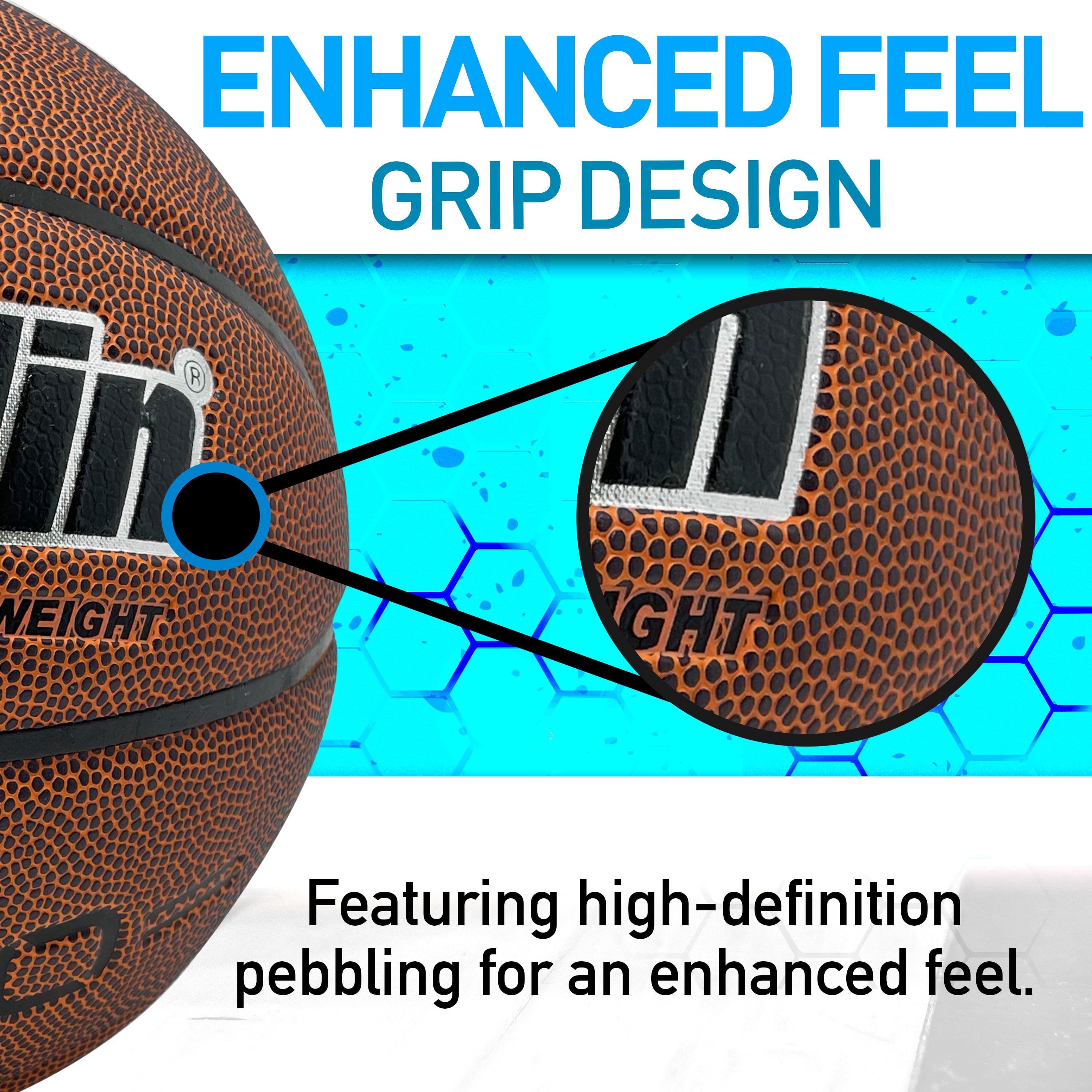 Franklin Sports Official Indoor Basketball with Air Pump, Size 28.5"