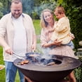 thumbnail image 2 of Alva Black Angus 9.5" Carbon Steel Frying Pan, Pre-Seasoned, Non Toxic, 2 of 11