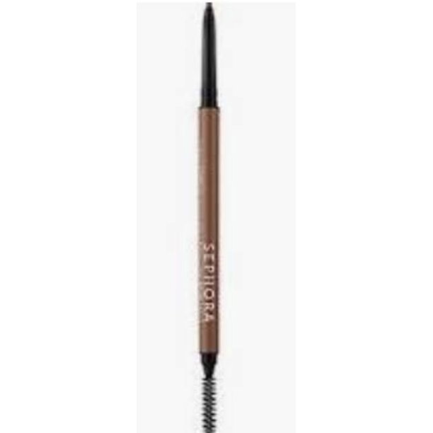 Sephora Retractable Brow Pencil Crayon Waterproof 02 Nutmeg Brown Full