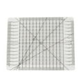 thumbnail image 3 of Quilting Ruler, Black Grid Line Acrylic Transparent Cutting Ruler Widely  1.2in Thick  for Needlework, 3 of 7