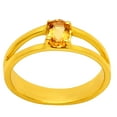thumbnail image 5 of 18K Gold Over Brass Natural Citrine Ring s.6 Jewelry RM-1754 TGR1008_E_6, 5 of 6