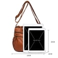 thumbnail image 3 of Bolsa De Hombro Bolsa de viaje de invierno Moda acolchada Check Underarm Bag Casual Nylon Soft para el trabajo Sywqhk Para Estrenar, 3 of 9