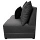 thumbnail image 4 of Love Seat El Bazar Store Orlando Gris Oxford Tela Lino nacional, Sillon 2 plazas, Modular, 4 of 5