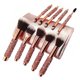 thumbnail image 1 of Juego de 10 pinceles de maquillaje de lujo con bolsa - Pinceles con incrustaciones de diamantes para rostro y ojos, 1 of 5