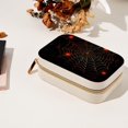 thumbnail image 7 of Halloween Spider Web Velvet Portable Storage Box with Removable Compartment – Gift-Ready, Earring Holder Jewelry Box and Jewelry Organizer, 7 of 7